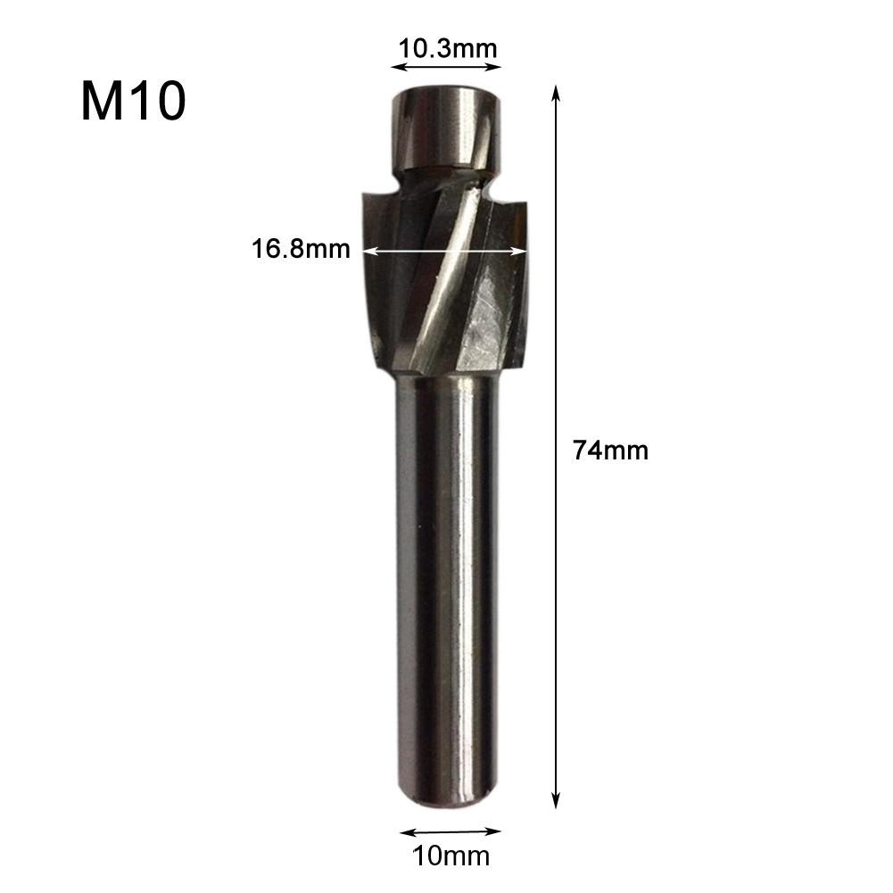 Aluminum Mill Cutter Counterbore Efficiency Efficient Hard