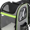 Dog Backpack Carrier,Pet Travel Bag,Expandable Large Capacity Carrying Bag for Small Dogs and