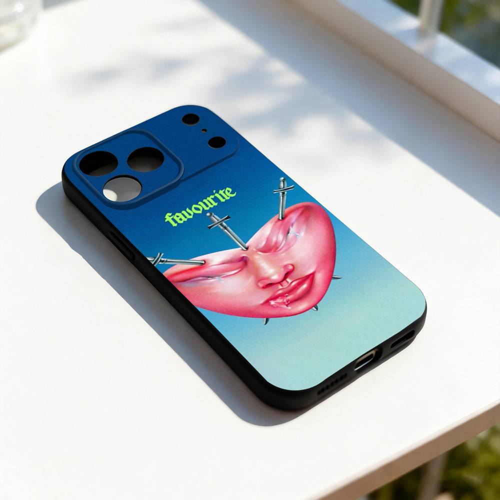 Fontaines DC Romance Cool Phone Case For iPhone 17,16,15,14,13,12,11,Pro,Max,Plus,E,SE4,Air,Mini Black Soft Cover