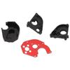 RC Motor Mount Plate Adapter Transmission Gear Box Housing for Axial SCX24 124 RC Crawler Car