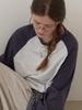 Deomiteun Neer Raglan T-Shirt (Melange Gray)