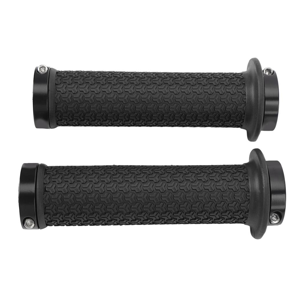 1 Pair Mountain Cycle Handlebar Grips Silicone Handlebar Grips for Scooter Folding Cycle Soft Anti Slip Comfortable