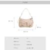 High-end Small Bag Women's New Locomotive Style Versatile Messenger Bag Fashion Shoulder Armpit Bag