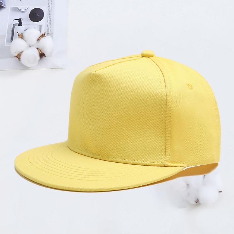Flat Edge Hat Embroidery Summer Hip Hop Hat Adult Group Hip Hop Flat Eaves