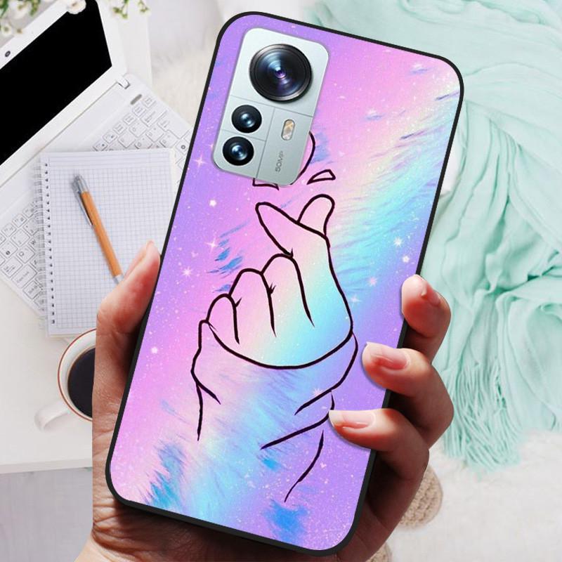 For Xiaomi 12 Pro Case Soft TPU Silicone Phone Covers for Xiaomi 12X 12 X 12Pro 5G Case Bumper Shockproof Coque Xiaomi12 Cover