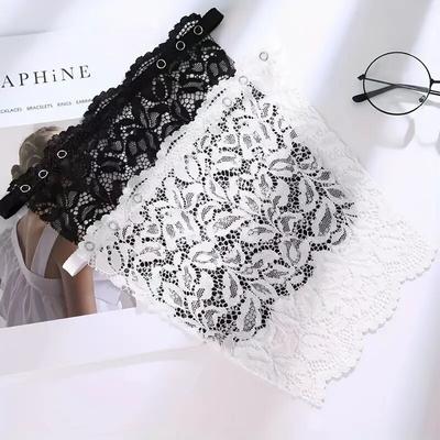 Innenhülle Unsichtbare Unterwäsche im kurzen Stil, Wickel-Brustspitze, keine Spuren, Anti-Peep-Brusthülle, Unterwäsche, BH-Zubehör, zarter Schmuck