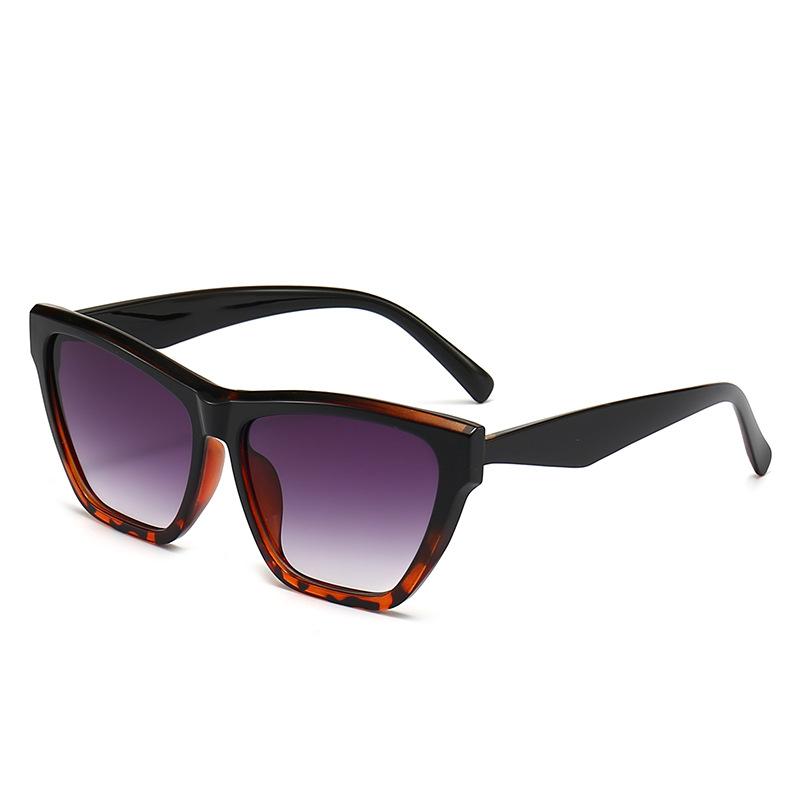 Vintage Cat Eye Square Sunglasses Y2K Girl Style Streetwear Essential Uv400 Protection Sunglasses 5604