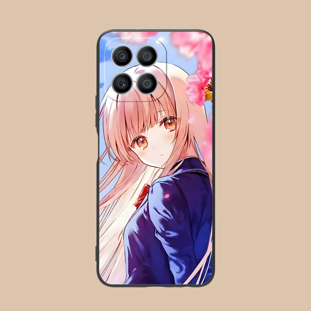 Angel Mahiru Shina Phone Case for Honor 90 80 70 60 50 30 20 10 9 8 7 Pro S SE Lite 5G Soft TPU Shockproof Cover