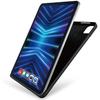 ELECOM iPad Pro 11 4th Generation (2022) Case Cover Hybrid Case Silicone Black TB-A22PMSCHBK