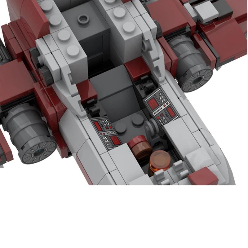 MOC Building Blocks No Man's Sky: RADIANT PILLAR BC1 Science Fiction Spacecraft DIY Assembly Construction Model Toy DIY Kid Gift