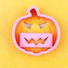 Grimace Pumpkin Pumpkin Cookie Cutter Plastics Pumpkin Biscuit Embosser  Halloween