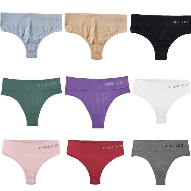 Majtki Bodyshaper Bielizna damska Bawełniana bielizna damska Seksowne majtki stringi Jednokolorowe majtki Body Slim