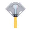 4 Pack Corner Clamp Set 90 Degree Right Angle Single Handle with Adjustable Swinging Jaws for Woodworking Framing