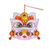 Shake Snake Dragon Lantern DIY Kit – Children's Luminous Cartoon Lantern for New Year and Spring Festival Celebrations