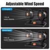 USB Charging Double-head Fan 2-speed Car Cooling Fan Car Air Outlet Fan  Home Cooler