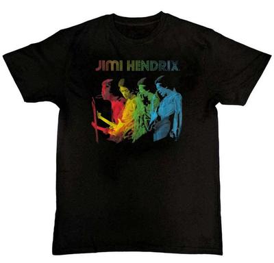 Jimi Hendrix Rainbow Haze Graphic Print Mens T-Shirt S-4XL