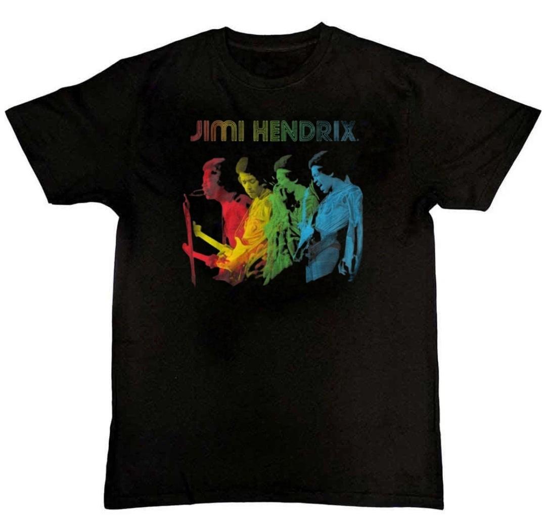 Jimi Hendrix Rainbow Haze Graphic Print Mens T-Shirt S-4XL XL