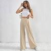 New Autumn and Winter Women's Commuter Style Pleated Casual Wide-leg Pants and Loose Long Pants