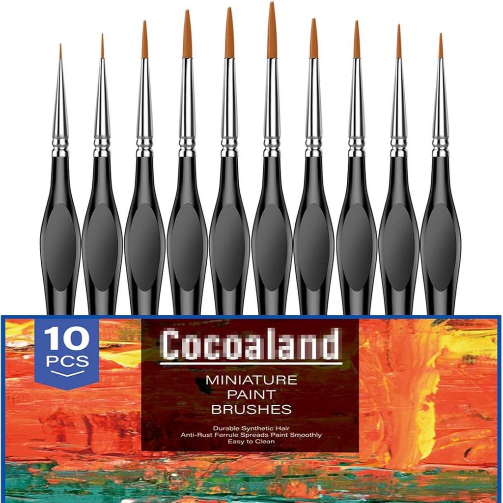 Custom Wear-Resistant Elastic Precision Brush for Line Drawing and Oil Painting with Triangular Handle and Wolf Hair