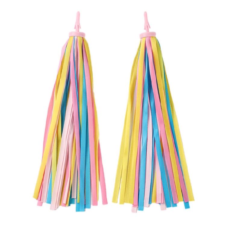 2pcs Eye Catching Bicycles Streamers Ribbon Kids Scooters Accessories Tassels Commuters Bike Accessories