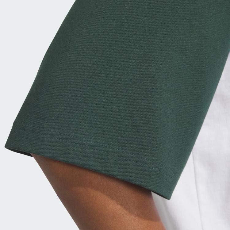 Adidas Originals Adicolor Raglan T-Shirt Fashion Short Sleeve Men Tops Mineral-Green JM7264
