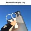380ML Flat Drinks Kettle Portable Travel Flask for Sports Drinkware A5 Paper Water Bottle  School