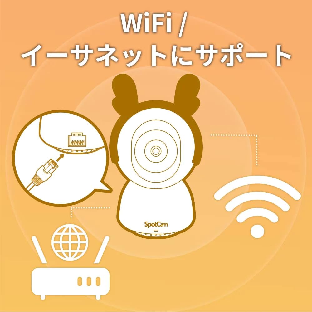 SpotCam Mibo Wireless Pet Camera 2K Indoor Night Mode Talk Alert Pan Tilt Smart Auto Pet Tracking Lifetime Free Cloud Recording Two-way Motion/Audio