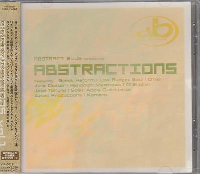 CD VARIOUS  Abstractions Vol.1 VIA0017 Village Again 2004 Japan ObiRap  HipHopRB Used
