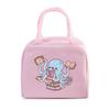 Fast Food Pig Printed Portable Lunch Bags Women Men Thermal Insulation Lunch Box Storage Bag Cartoon Children Bento Lunch Bag