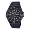 100m Waterproof Quartz Resin Strap Men and Women Same Style Black Dial MRW200H-1B3V
