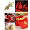 Handmade Chinese Knot Button Versatile Ribbon Fastener Tang Costume DIY Craft