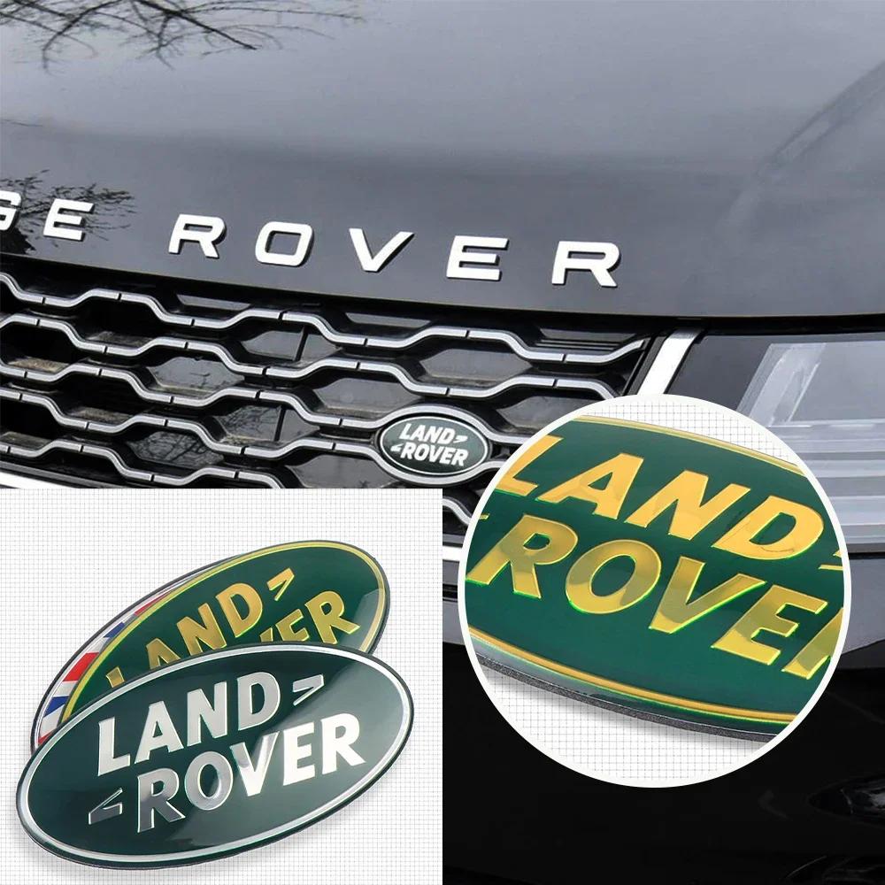 1Pcs Car Decoration Hood Body Badge Stickers Styling For Land Rover Freelander Range Rover Velar Sport Discovery 2 Defender BQ7