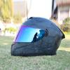 LVS-702 Motorcycle Helmet, Men's and Women's Dual Lens Couple Street Bike Full Helmet, Personality Prone Racing Helmet