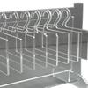 Nail Hanger Display Stand Acrylic Hanging Transparent   Nail Sample Display Stand with 10pcs Hanger