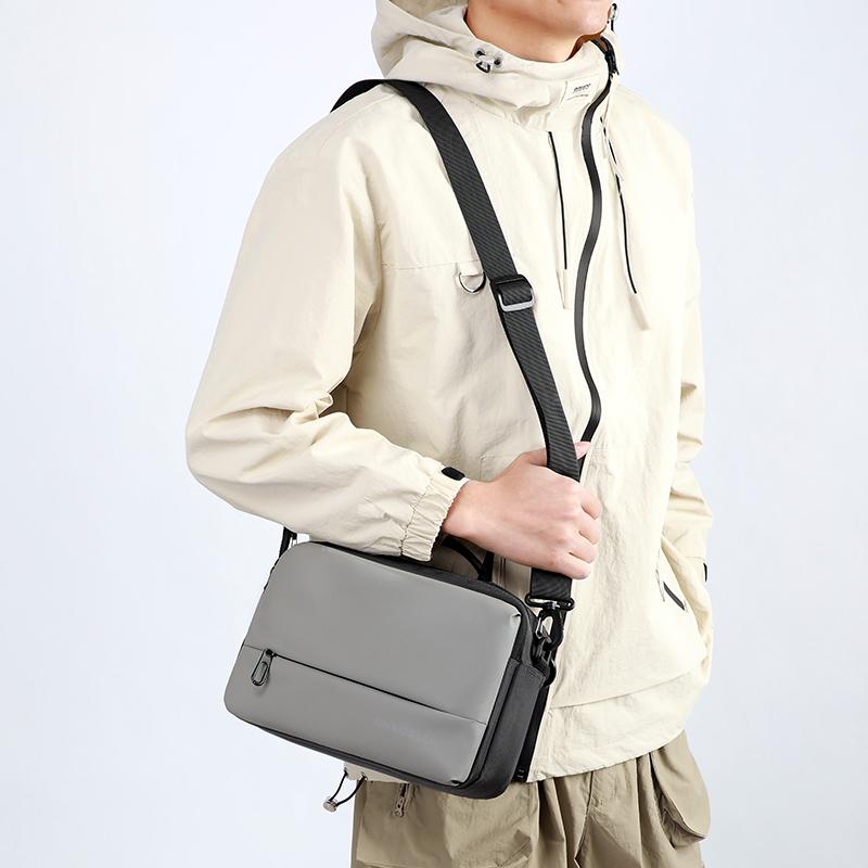 Shoulder Bag Horizontal Crossbody Mens Bag Sports Bag Business Messenger Bag Chest Bag