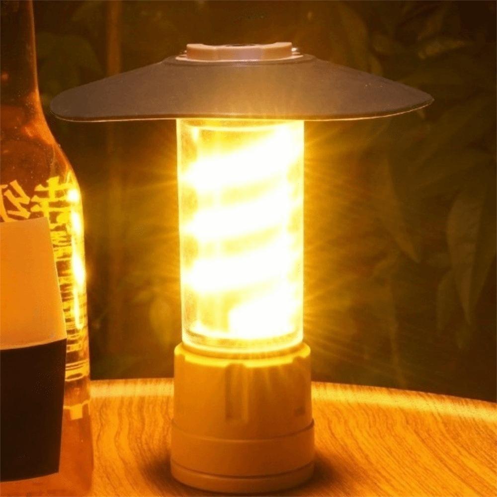 USB Rechargeable Camping Lamp Aluminum Zinc Zinc Alloy Portable Lantern Folding Lamp Outdoor