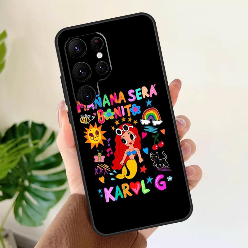 

karolg Manana Sera Bonito Soft Case For Samsung Galaxy S25 S21 S22 S23 S24 Ultra S9 S10 Plus S20 FE S24 FE Phone Cover Galaxy S23 FE