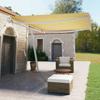 VidaXL Auvent Automatique sur Pied Auvent de Terrasse Store de Balcon Jardin Patio Extérieur Ombrage des Fenêtres 500x350 cm 3069668
