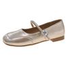 Late evening breeze gentle shoes flat single shoes women's summer 2025 new Mary Jane women's shoes with skirts soft-soled small leather shoes