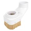 75mm Spindle Dust Shoe CNC Dust Cover and Brushes for Router Engraving Machine White