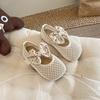 Girls Retro Flat Shoes Mary Jane Fashion Baby Princess Shoes Fashion Mesh Breathable Children's Sandals  Summer Kids Shoes