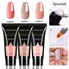 LIMEGIRL 6 Colors Gel Polish Set Shimmer Purple Mint Nude Nail Art Kit Low Odor Quick Dry Long Lasting