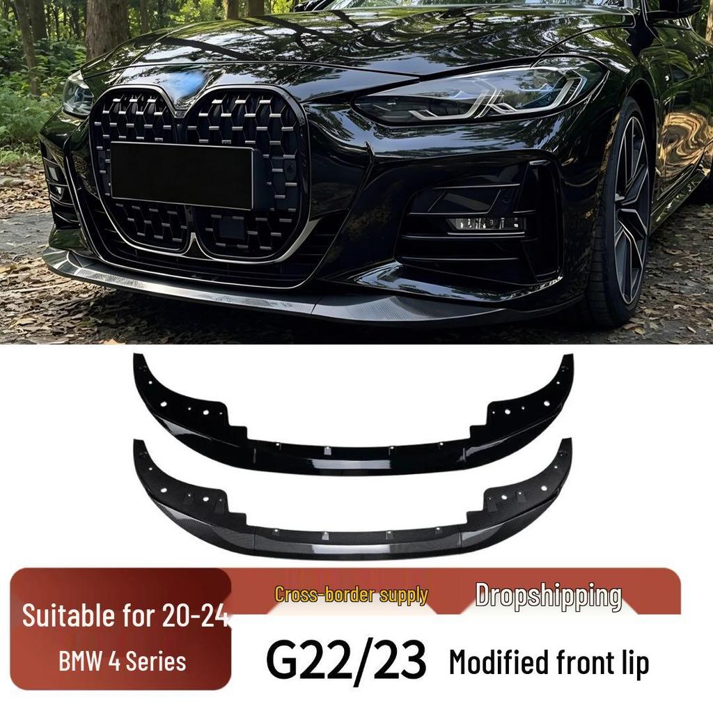 BMW 4 Series (2020-2024) G22/G23 Front Lip, MP Style 3-Piece Body Kit
