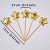10xLove Heart/Crown/Star Shaped Insert Falgs Babies Shower Decoration for Party