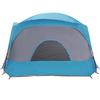 Family Tent for 6 Persons Blue Waterproof