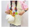 Cute Cuckoo Chicken Plush Crossbody Bag - Cartoon Doll for Girls