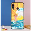 Surfing Art Surf Girl For Huawei Nova 12s 12i 11i 5T Y90 Y70 Y60 Y61 Y91 Y72 9 10 SE P60 Pro P20 P30 P40 Lite Case