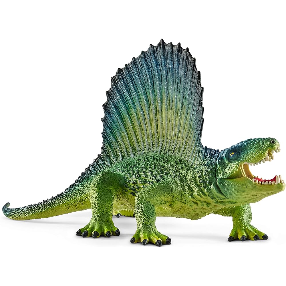 

Schleich Dinosaur Dimetrodon Green Figure 15011 3D Collectible Toy for Kids