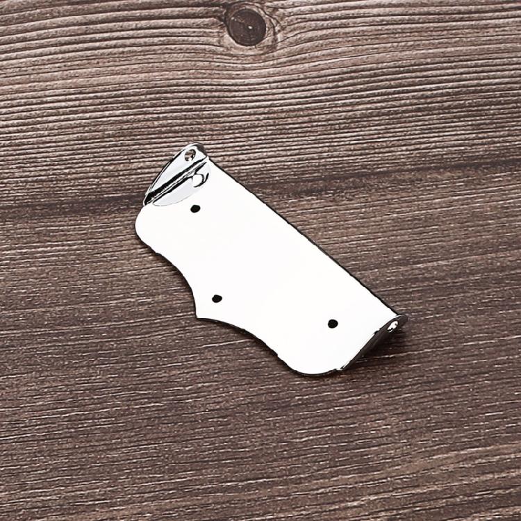 Precisions Box Guitar Tailpiece Stainless Steel Designs for 3 String Guitar, Easy To Install Tailpiece Replacement