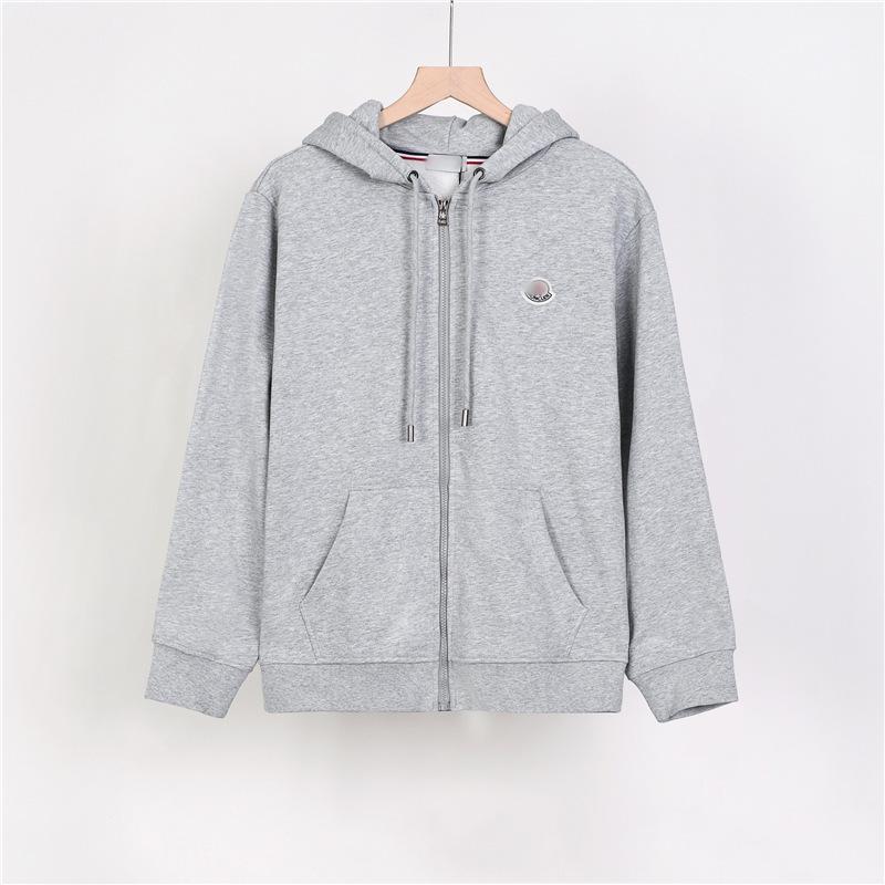 Trendy Unisex Embroidered Zipper Hoodie Cardigan: Casual Versatile Fashion